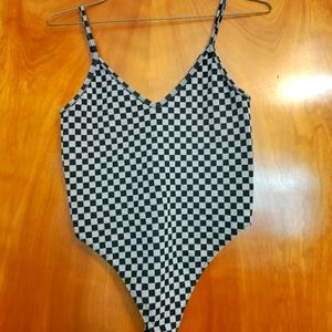 Checkerboard Bodysuit